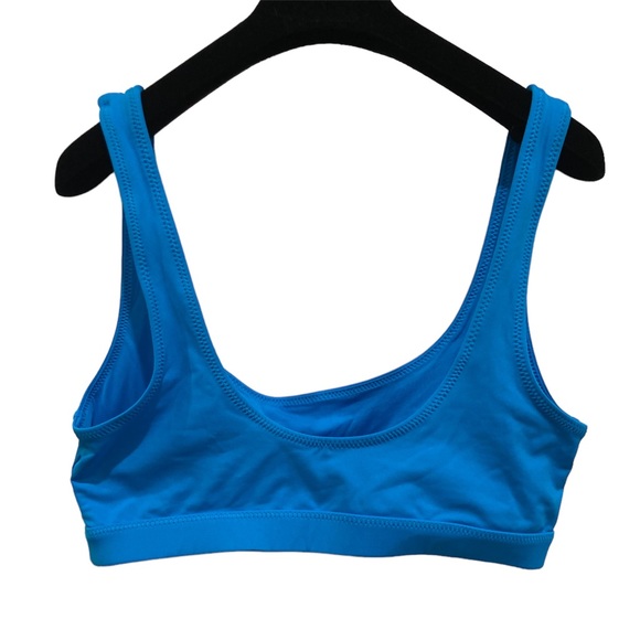 Skims SIGNATURE SWIM TANK BIKINI TOP with NWT, size Small TURQUOISE - Picture 2 of 4